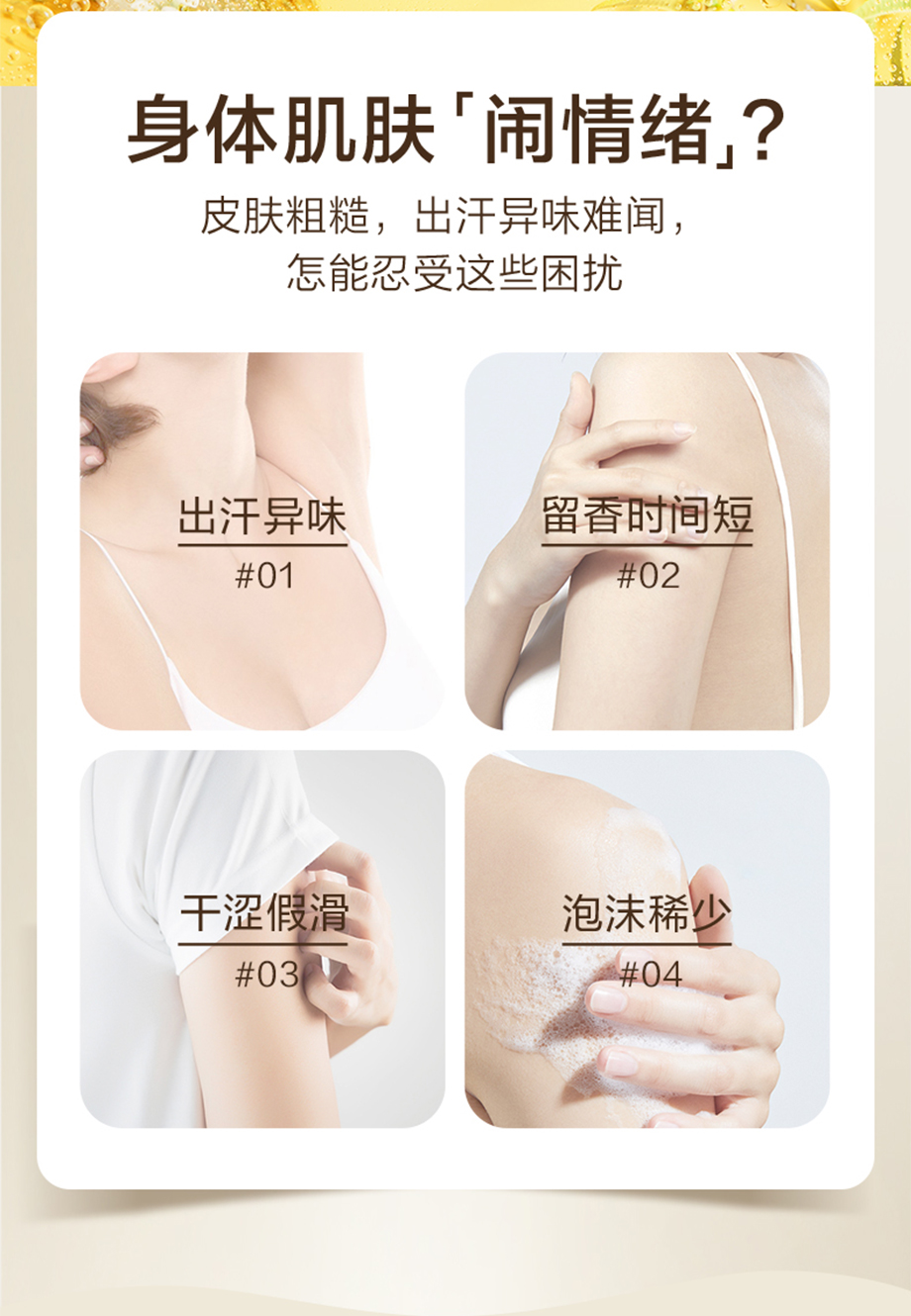 荟新香氛滋润沐浴露（香橙马鞭草香型） FMSG | 完美公司官网